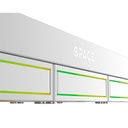Id-cooling cpu water cooler - space sl360 white (25db; max. 132,52 m3/h; 3x12cm, a-rgb led, fehér)