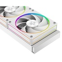 Id-cooling cpu water cooler - space sl360 white (25db; max. 132,52 m3/h; 3x12cm, a-rgb led, fehér)