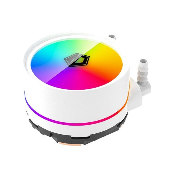 Id-cooling cpu water cooler - zoomflow 360 xt snow (25db; max. 115,87 m3/h; 3x12cm, a-rgb led)
