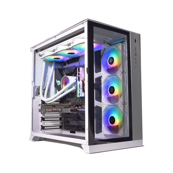 Id-cooling cpu water cooler - zoomflow 360 xt snow (25db; max. 115,87 m3/h; 3x12cm, a-rgb led)