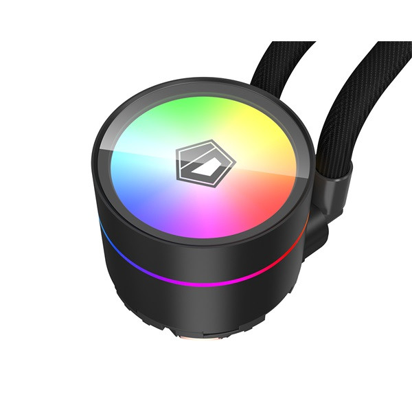 Id-cooling cpu water cooler - zoomflow 360 xt v2 (25db; max. 115,87 m3/h; 3x12cm, a-rgb led)