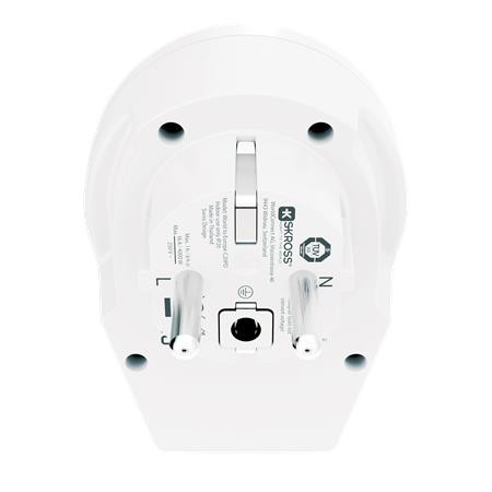 Adapter, Európába utazóknak, USB-C, gyorstöltés, földelt, SKROSS