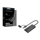 Conceptronic kártyaolvasó - bian03b (7in1, 2xsd/tf/microsd/mmc/ms/m2/cf/xd, fekete)