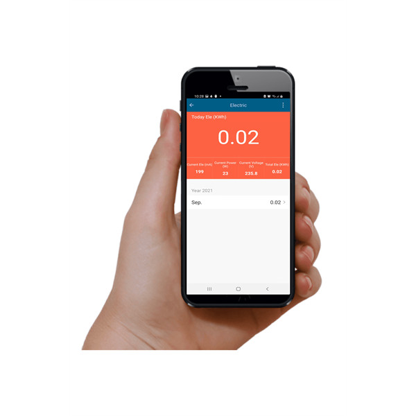 Woox smart home dugalj - r6113 (3680watt, 30m, energiafogyasztás monitoring, távoli elérés)