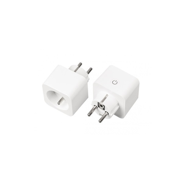 Woox smart home dugalj - r6128 ( ip20, 16a, 3680w, wi-fi, energiafogyasztás monitoring, távoli elérés)