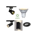 Woox smart home gu10 par16 cct spot led izzó - r5143 (gu10, 4,9w, 470 lumen, warmw2700k/coldw6500k, wi-fi, 15000h)