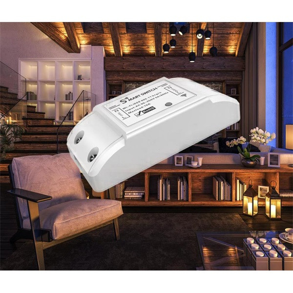 Woox smart home kapcsoló - r4967 (univerzális, 10a, 2300w, wi-fi, távoli elérés)