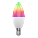 Woox smart home led izzó - r9075 (e14, rgb+cct, 30.000h, 5watt, 470lm, 2700-6500k)