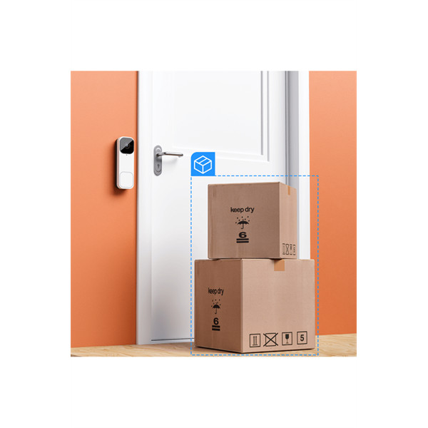 Woox smart home video kapucsengő - r4331 (3 féle tápellátás, kétirányú hangkapcsolat, adattárolás)
