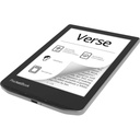 Pocketbook e-reader - pb629 verse mist grey (6"e ink carta, cpu: 1ghz,512mb,8gb,1500mah, wifi,msd, kép megvilágítás)