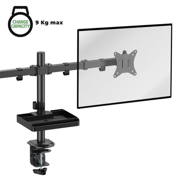 Advance monitor asztali konzol - xtendmounts dual (17-32", max.: 2x9kg, dönthető, forgatható, fekete)