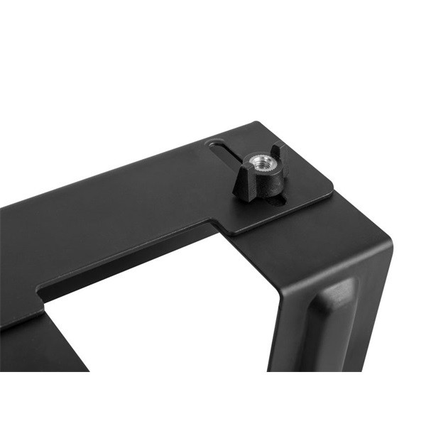 Equip média lejátszó fali konzol - 650896 (támogatott szélesség: 25-39mm, max.: 1kg, fekete)