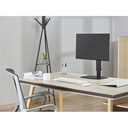 Equip monitor asztali állvány - 650126 (17"-32", 1 monitor, dönthető, forgatható, állítható magasság, max.:2x9kg,fekete)