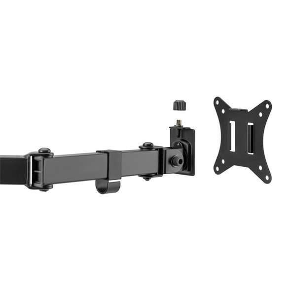 Equip monitor asztali állvány - 650127 (17"-32", 4 monitor, dönthető, forgatható, állítható magasság, max.:4x9kg,fekete)