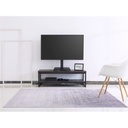 Equip monitor asztali állvány - 650610 (32"-65", 1 kijelző, motoros állítható magasság: 718-1068 mm, max.:50kg, fekete)