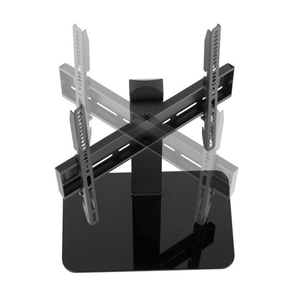 Equip monitor asztali állvány - 650611 (32"-55", 1 kijelző, forgatható, állítható magasság, max.:40kg, fekete)