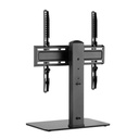Equip monitor asztali állvány - 650611 (32"-55", 1 kijelző, forgatható, állítható magasság, max.:40kg, fekete)
