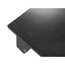 Equip monitor asztali állvány - 650880 (csúszásmentes, max.: 20kg, acél, fekete)