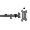 Equip monitor asztali konzol - 650123 (17"-32",2 monitor,dönthető, forgatható, max.: 2x 8kg, fekete)