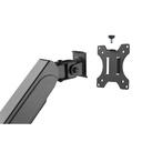 Equip monitor asztali konzol - 650133 (17"-32", 2 monitor, dönthető, forgatható, állítható magasság, max.:2x9kg, fekete)