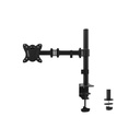 Equip monitor asztali konzol - 650151 (13"-32", 1 monitor, dönthető, forgatható, állítható magasság, max.: 9kg, fekete)