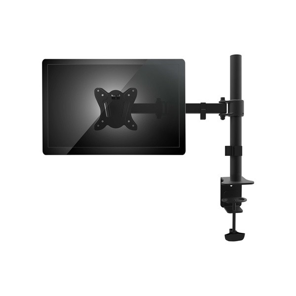 Equip monitor asztali konzol - 650151 (13"-32", 1 monitor, dönthető, forgatható, állítható magasság, max.: 9kg, fekete)