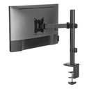 Equip monitor asztali konzol - 650156 (17"-32", 1 monitor, dönthető, forgatható, állítható magasság, max.: 9kg, fekete)