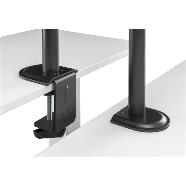 Equip monitor asztali konzol - 650156 (17"-32", 1 monitor, dönthető, forgatható, állítható magasság, max.: 9kg, fekete)