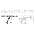 Equip monitor asztali konzol - 650162 (17"-27", 3 monitor, dönthető, forgatható, max.: 3x6kg, fekete/ezüst)