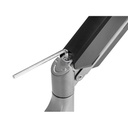 Equip monitor asztali konzol - 650162 (17"-27", 3 monitor, dönthető, forgatható, max.: 3x6kg, fekete/ezüst)