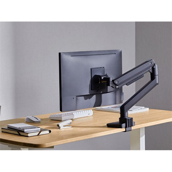 Equip monitor asztali konzol - 650180 (17"-49", 1 monitor, dönthető, forgatható, max.: 20kg, fekete)