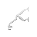 Equip monitor asztali konzol - 650181 (17"-49", 1 monitor, dönthető, forgatható, max.: 20kg, fehér)
