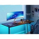 Equip monitor asztali konzol - 650181 (17"-49", 1 monitor, dönthető, forgatható, max.: 20kg, fehér)
