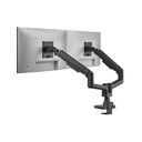 Equip monitor asztali konzol - 650182 (17"-35", 2 monitor, dönthető, forgatható, max.: 2x20kg, fekete)
