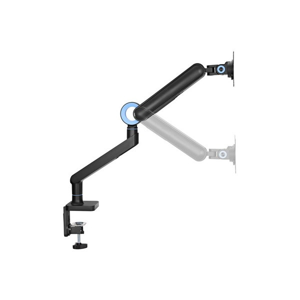 Equip monitor asztali konzol - 650184 (17"-35", 1 monitor, dönthető, forgatható, max.: 10,5kg, fekete)