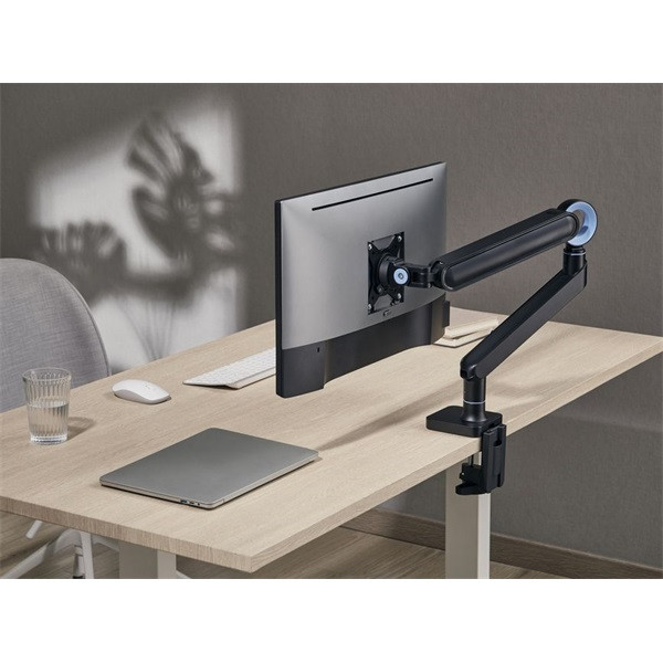 Equip monitor asztali konzol - 650184 (17"-35", 1 monitor, dönthető, forgatható, max.: 10,5kg, fekete)