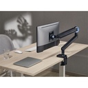 Equip monitor asztali konzol - 650184 (17"-35", 1 monitor, dönthető, forgatható, max.: 10,5kg, fekete)