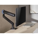 Equip monitor asztali konzol - 650184 (17"-35", 1 monitor, dönthető, forgatható, max.: 10,5kg, fekete)