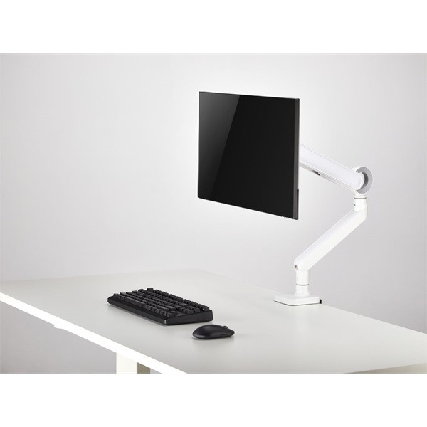 Equip monitor asztali konzol - 650185 (17"-35", 1 monitor, dönthető, forgatható, max.: 10,5kg, fehér)