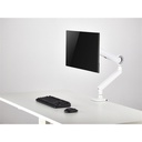 Equip monitor asztali konzol - 650185 (17"-35", 1 monitor, dönthető, forgatható, max.: 10,5kg, fehér)