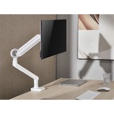Equip monitor asztali konzol - 650185 (17"-35", 1 monitor, dönthető, forgatható, max.: 10,5kg, fehér)