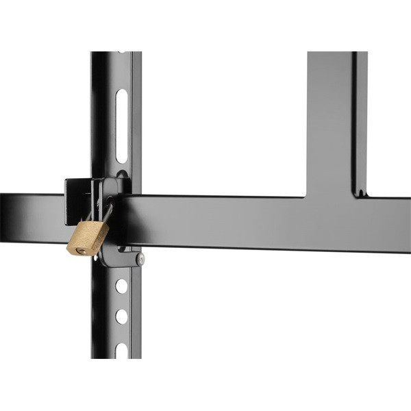 Equip tv állvány - 650608 (37"-80" álló, gurulós, max.:80kg, fekete)