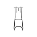 Equip tv állvány - 650608 (37"-80" álló, gurulós, max.:80kg, fekete)