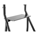 Equip tv állvány - 650609 (60"-105" álló, gurulós, max.:100kg, fekete)
