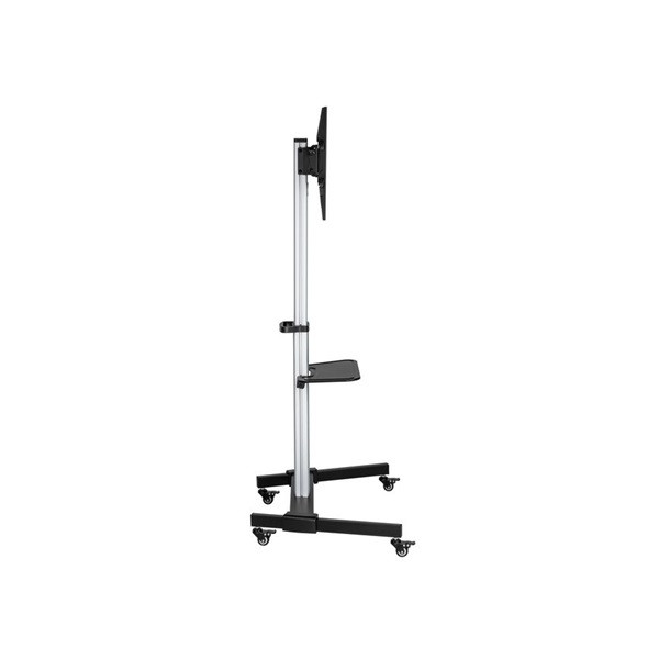 Equip tv állvány - 650630 (37"-86" álló, gurulós, forgatható 90°, dönthető, max.:50kg, fekete)