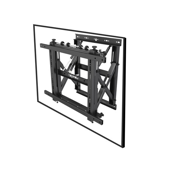 Equip tv fali konzol - 650325 (19"-70", max.: 50kg, dönthető, forgatható, fekete)