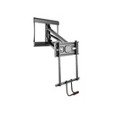 Equip tv fali konzol - 650326 (43"-70", max.: 35kg, dönthető, forgatható, állítható magasság, fekete)