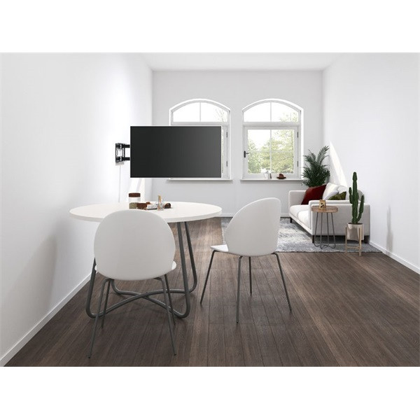 Equip tv fali konzol - 650327 (43"-80", max.: 50kg, dönthető, forgatható, fekete)