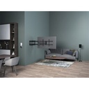 Equip tv fali konzol - 650327 (43"-80", max.: 50kg, dönthető, forgatható, fekete)
