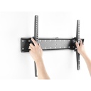 Equip tv fali konzol - 650332 (37"-70", max.: 40kg, dönthető, fekete)